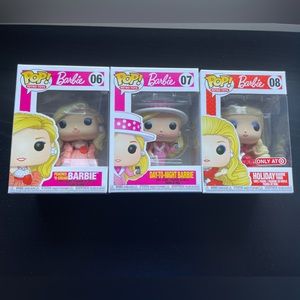 Barbie Funko Retro Toys Pop Lot - 3 Pops
